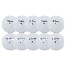 Attack Titleist PRO V1 高爾夫二手球 A級 42.67mm, 10個, 1入, 白色(隨機出貨)