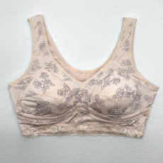 AONE FASHION 人造絲 Rosebloom 附胸墊運動內衣 11206