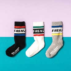 PAUL FRENZ 兒童單一尺寸襪子3雙組 Willix