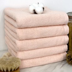 摩登飯店30支棉紗毛巾 150g, 粉色, 5條