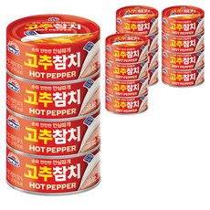 사조 고추참치 안심따개, 135g, 16개