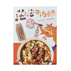 良金牧場 常溫茫茫牛肉麵 紅燒口味, 530g, 1盒