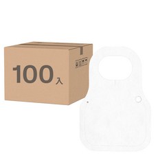 拋棄式圍裙 100入, 單色