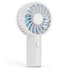 하이온 무선 초소형 핸디 휴대용 미니 선풍기, H14, 코튼화이트