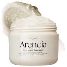 Arencia 米糠黏液潔面乳, 1個, 120g