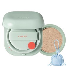 라네즈 네오 쿠션 매트 파운데이션 본품 15g + 리필 15g + 블루에어팟 스트링파우치, 23N1 샌드(쿠션, 리필), 단일색상(파우치), 1세트