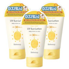 베베숲 유아용 이지워시 선로션 SPF30 PA+++, 3개, 50ml