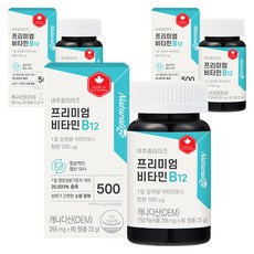Naturalize 優質維他命B12錠, 90錠, 3個