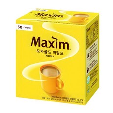 Maxim 麥心 摩卡經典三合一咖啡, 12g, 50入, 1盒