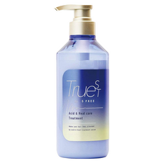 TrueST 微縮毛矯正煥髮潤髮乳 480ml, 沙龍級酸熱修護, 舒眠香氛, 1瓶