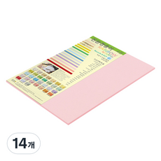 paperculture 雙面彩虹卡紙 No.23大波斯菊粉 205g, 14個