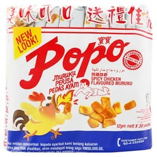 popo 寶寶 辣雞味豆餅, 288g, 1袋