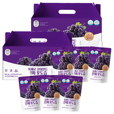 유기농마루 정품 국내산 통째로 갈아만든 진짜 포도즙, 100ml, 60개