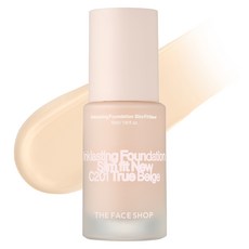 더페이스샵 잉크래스팅 파운데이션 슬림핏 뉴 15ml, C201 트루베이지, 1개