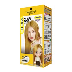 Schwarzkopf 施華蔻 FRESHLIGHT 染髮霜 蜂蜜金, 1組