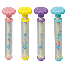벨베이비 두꺼운 꽃 분수물총 27cm 4p, 핑크색 + 노란색 + 보라색 + 하늘색, 1세트