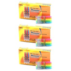 JAVAPEN Power Line螢光筆 5色組, 5 種顏色, 36組