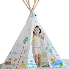 루카텐트 유아동 인디언 놀이 텐트 + LED 등 세트, 세렝게티, 1개