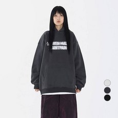 saintpain 男女通用 Shadow 刷毛寬鬆連帽衫