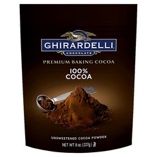 GHIRARDELLI 鷹牌無糖可可粉，優質烘焙，100% 可可, 227g, 1包