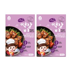 HOME&KiDS 孩童韓式料理包, 牛肉餅, 100g, 2包