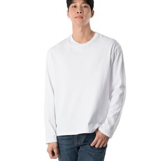 아르메데스 남성용 통기성 프리미엄 크루넥 긴팔 티셔츠 AR-508
