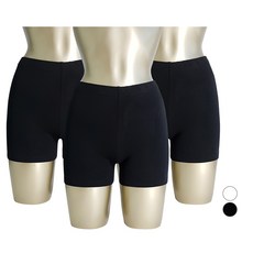 Muttimama 女款純棉彈力3分安全褲 3入