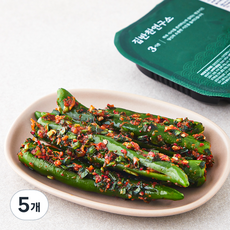 집반찬연구소 아삭이 고추 소박이, 250g, 5개