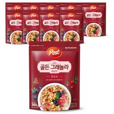 Post Golden格蘭諾拉水果麥片, 360g, 10包
