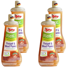 Poliboy 保麗男孩 木地板專用清潔劑, 4個, 1L