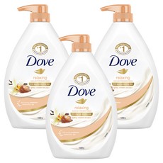 도브 릴랙싱 시어버터 바디워시, 1kg, 3개 1kg, 3개