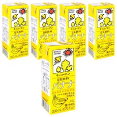 KIKKOMAN 龜甲萬 豆乳 香蕉風味 果汁4%, 200ml, 5入