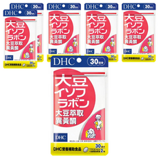 DHC 台灣公司貨 大豆萃取異黃酮 30日份, 60顆, 455mg, 6包