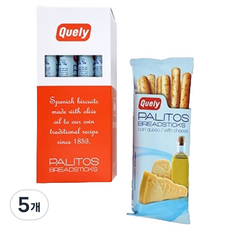 Quely 麵包餅乾棒 起司風味 4包入, 200g, 5盒