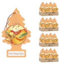 Little Trees 小樹香片 香氛卡, 7g, 16個, 蜜桃蘇打