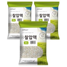 DGFARM 韓國產糯麥, 2kg, 3個