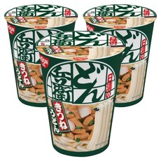 닛신 돈베이 키츠네 유부 우동 82g, 3개