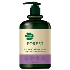 GREEN FINGER 綠手指 FoRest 舒緩花香沐浴乳, 500ml, 2瓶