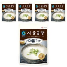 청정원 호밍스 사골곰탕, 300g, 5개