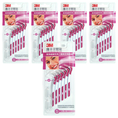 3M 護牙牙間刷 L型, 0.7mm, 12支, 5組