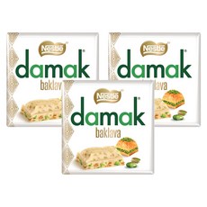 Nestle 雀巢 Damak巴克拉瓦白巧克力, 3包, 60g