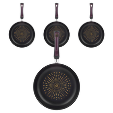 CooK&CooK Forte系列鑽石塗層平底鍋, 28cm, 4個