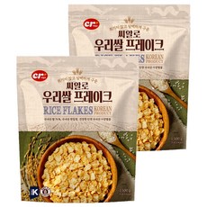 씨알로 우리쌀 프레이크 대용량, 1.5kg, 2개