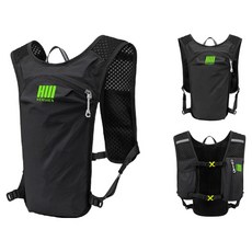 outdoor INOXTO Hensen 跑步運動馬拉鬆口袋包, 1個, 黑綠色