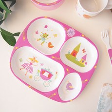 진저 유아 디자인 식판, 프린세스, 단품, 1개