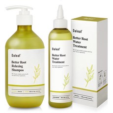 Daleaf 健髮洗髮精 500ml+健髮護髮素 200ml, 1組