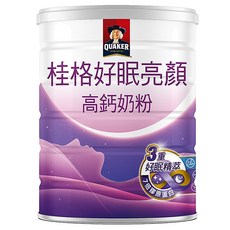 QUAKER 桂格 好眠亮顏高鈣奶粉, 750g, 1罐