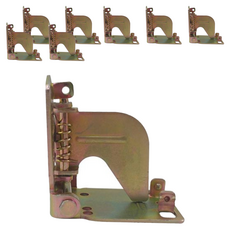 철물코리아 A18 꺽쇠 접이식플레이트, 8개