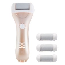 아크로 충전식 무선 전동 발각질 제거기 ACRO FG01, 골드