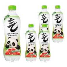CHI FOREST 元氣森林 氣泡水 青竹葡萄柚風味, 5個, 480ml